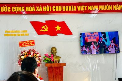 LỄ KHAI GIẢNG NĂM HỌC 2025 – 2026 TRƯỜNG TIỂU HỌC TRẦN QUỐC TOẢN, XÃ EA BUNG